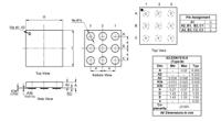 dmp2541ucp9-7 DiodesZetex DMP Type P-Channel MOSFET, 10.7 A, 12 V Enhancement, 9-Pin X2-DSN1515-9 DMP2541UCP9-7