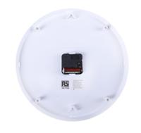 440-9568 RS PRO White Analog Wall Clock, 300mm Diameter