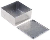 1590wu Hammond 1590 Series Natural Die Cast Aluminium Enclosure, IP65, Natural Lid, 120 x 120 x 59mm