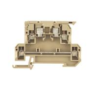 9503310000 Weidmuller  KDKS Series Brown, 4mm², Double-Level, Screw Termination, Fused