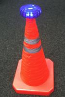 nspulsarpro-g Nightsearcher Pulsar Series Green Multiple Effect Beacon, 3.7 V, Magnetic Mount, LED Bulb