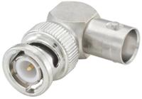 51s201-k00n5 Rosenberger Right Angle 50Ω RF Adapter BNC Plug to BNC Socket 10GHz