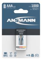 5030892 Ansmann NiMH Rechargeable AAA Battery, 1Ah, 1.2V