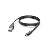 00201597 Hama USB 2.0, Male USB A to Male USB C, 480Mbps, 3m