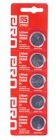 866-0663 RS PRO CR2025 Button Batteries, 3V, 20mm Diameter, 5 Pack
