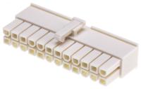 39-01-2245 Molex, Mini-Fit Jr Female Connector Housing, 4.2mm Pitch, 24 Way, 2 Row