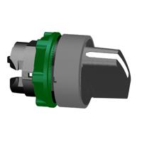 zb5ad2c0 Schneider Electric Harmony XB5 Series 2 Position Selector Switch Head, 22mm Cutout, Black Handle