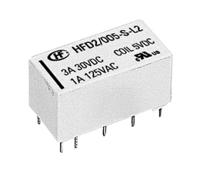 hfd2024-s-d Hongfa Europe GMBH PCB Mount Signal Relay, 24V dc Coil, 3A Switching Current, DPDT