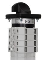 265-7685 RS PRO, 4P 3 Position 60° Changeover Cam Switch, 690V ac, 32A, Knob Actuator