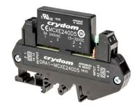 dra1-mcxe240d5 Sensata Crydom DRA1-MCX Series Solid State Interface Relay, 32 V dc Control, 5 A rms Load, DIN Rail Mount