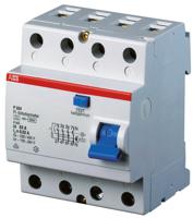 2csf204101r3250-f204a-2503 ABB F200 RCCB, 25A, 4 Pole, 300mA, Type A