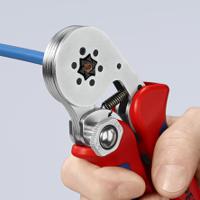 97-55-14 Knipex 97 Hand Ratcheting Crimp Tool for Bootlace Ferrule, 0,08 → 16mm² Wire