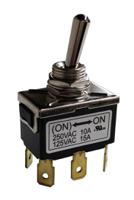 206-6990 RS PRO Toggle Switch, PCB Mount, (On)-On, DPDT, Solder Terminal