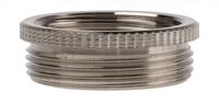 52104260 Lapp Cable Gland Adaptor, M32 Exterior Thread, PG21 Interior Thread, Nickel Plated Brass, SKINDICHT Series