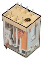 553282400054 Finder Plug In Relay, 240V ac Coil, 10A Switching Current, DPDT