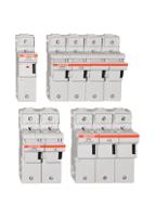 k331094 Mersen 125A Rail Mount Fuse Holder for 22 x 58mm Fuse, N, 690V ac