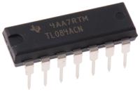 tl084acn TL084ACN Texas Instruments, Operational Amplifier, 3 MHz, 14-Pin 15 V PDIP
