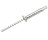 206-5329 RS PRO Aluminium Blind Rivet, 4.8mm