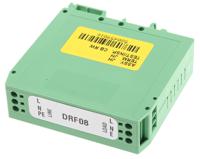 drf08 Deltron, DRF 8A 250 V ac 440Hz, DIN Rail EMI Filter, Screw, Single Phase