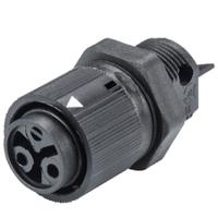4603150541 Wieland RST MINI Series Connector, 2-Pole, Female, 2-Way, Push-In, 16A, IP66, IP68, IP69