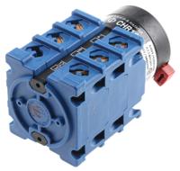 chr10a401gba001ft Kraus & Naimer 3 Position 60° Motor Control Cam Switch, 20A