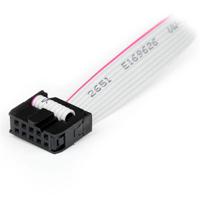 plate9m2p16 StarTech.com Female 10 Pin IDC x 2 to Male 9 Pin D-sub Serial Cable, 400mm