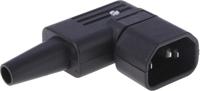 47330000 Schurter C14 Right Angle Cable Mount IEC Connector Male, 10A, 250 V