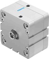 adn-80-10-i-p-a Festo Pneumatic Compact Cylinder - 536363 80 mm Bore, 10 mm ADN Series, Double Acting Acting