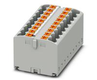 3273308 Phoenix Contact Distribution Block, 18 Way, 0.14 → 4mm², 24A, 500 V, Grey