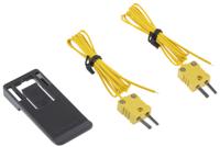 123-3218 RS PRO RS55-II Wired Digital Thermometer, J, K Probe, 2 Input(s), +1372 °C, +2501°F Max, ±0.7 K Accuracy