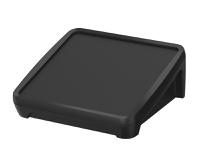 35116075hmt1 Bopla BoPad Series Black ABS Desktop Enclosure, Sloped Front, 164 x 160 x 68.40mm