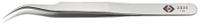 45-015-1000a EUROSTAT 115 mm, Stainless Steel, ESD Tweezers