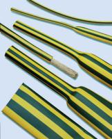 dcpt-315-45-15m TE Connectivity Heat Shrink Tubing, Green/Yellow 3mm Sleeve Dia. x 1.5m Length 2:1 Ratio, DCPT Series