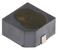 754-2078 RS PRO 85dB SMD Continuous Internal Magnetic Buzzer Component, 9.6 x 9.6 x 5mm, 7V Min, 15V Max