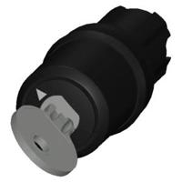 3su1000-5jf01-0aa0 Siemens SIRIUS ACT 3SU10 2-position Key Switch Head, Latching, 22mm Cutout