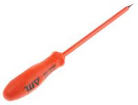 911-1095 ITL Insulated Tools Ltd Slotted Insulated Screwdriver, 3 x 0.5 mm Tip, 100 mm Blade, VDE/1000V, 175 mm Overall