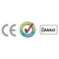 296-628 RS PRO Digital, LCD Digital Multimeter, 10A ac Max, 10A dc Max, 1000V ac Max - UKAS Calibrated