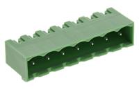 1755781 Phoenix Contact, 5.08mm Pitch, MSTBVA 2.5/ 7-G-5.08, 7 Way, , Pluggable Terminal Block, Header, Solder Termination,
