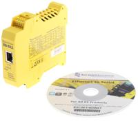 es-511 Brainboxes Serial Device Server, 1 Ethernet Port, 1 Serial Port, RS232, RS422, RS485 Interface, 1Mbit/s Baud Rate