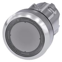 3su1051-0ab70-0aa0 Siemens SIRIUS ACT Series, Clear Push Button Head, Momentary, 22mm Cutout
