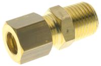 231-2598 RS PRO Threaded Fitting, Straight Adapter