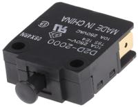 d2d-2000 Omron Door Micro Switch, Plunger, SPDT 10 A @ 250 V ac, -25 → +85°C