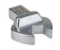 58211014 STAHLWILLE 731/10 Series Open Ended Insert Open-Ended Shell Tool, 14.0 mm, 9 x 12mm Insert, Chrome Finish