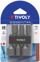 11501920001 Tivoly Hexagon Nut Driver, 6 mm, 8 mm, 10 mm, 12 mm, 13 mm Tip