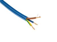 196-4721 RS PRO Arctic Grade 2.5 mm² 3 Core Power Cable, H05VV-F, Blue PVC, 100m