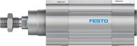 dsbc-50-25-ppva-n3 Festo Pneumatic Piston Rod Cylinder - 1366948 50 mm Bore, 25 mm DSBC Series, Double Acting Acting