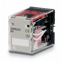 my2-ac4850s Omron Plug In Non-Latching Relay, 47V ac Coil, 10A Switching Current, DPDT