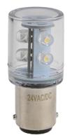 209-327 RS PRO White, BA15d 24 V ac/dc