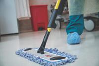 r050669 Rubbermaid Commercial Products Black, Yellow Mop Handle, 1.42m, for use with Industry, Microfibre Floor Cleaning System