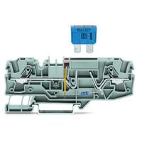 2006-16811000-413 WAGO 2006-1681/1000-413 TOPJOB S Series Grey, 6mm², 1-Level, Push In Termination, Fused, CSA